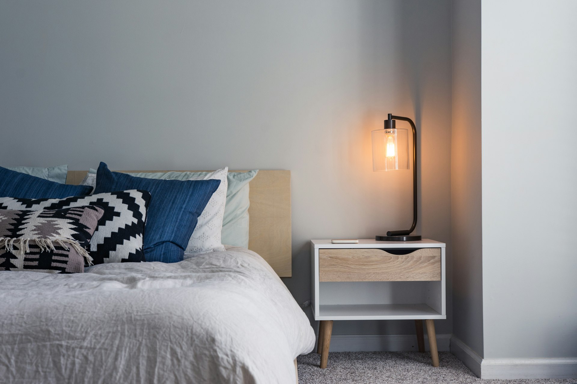 Warm ambient luxury setting